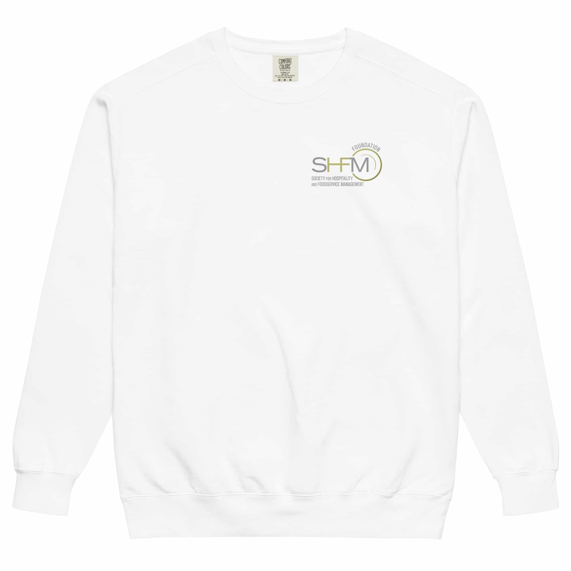 Unisex Garment Dyed Sweatshirt White Front 68fa3f1b679eb.jpg